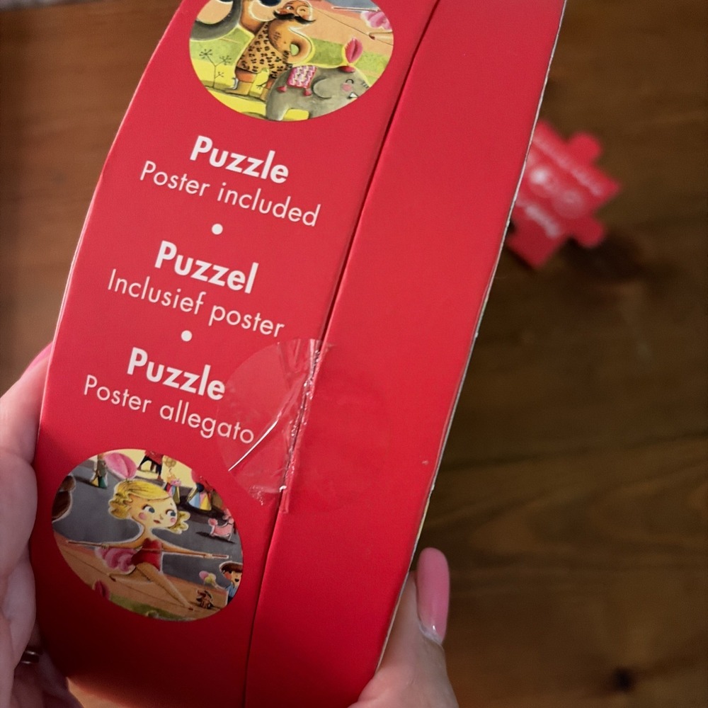 Puzzle Circus Storage Box with Lock & Handle Children Toys Award. NEW SEALED - Picture 3 of 5